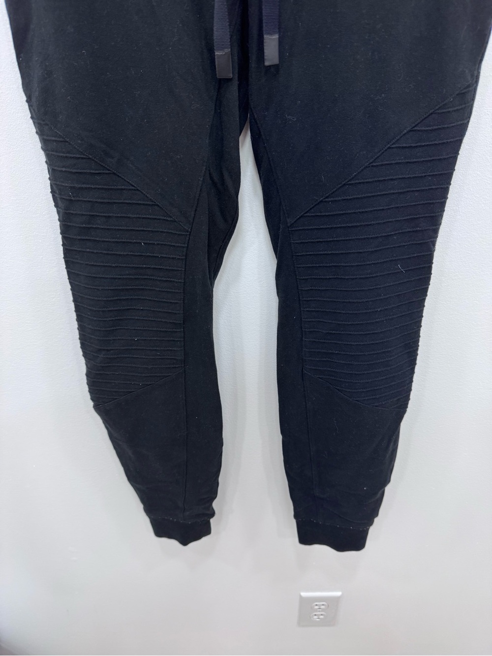Alo moto jogger sweatpants black Sz Small - Picture 5 of 6